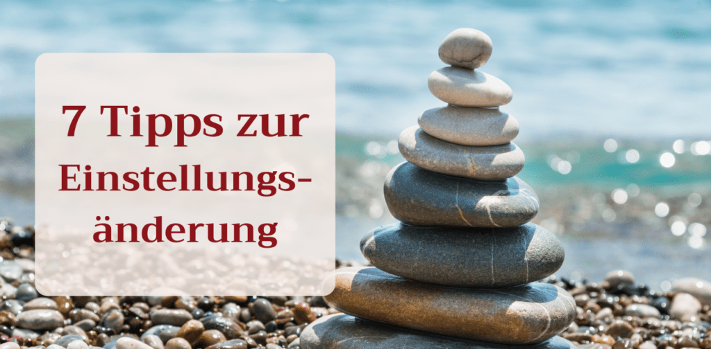 Tipps zur Einstellungsänderung