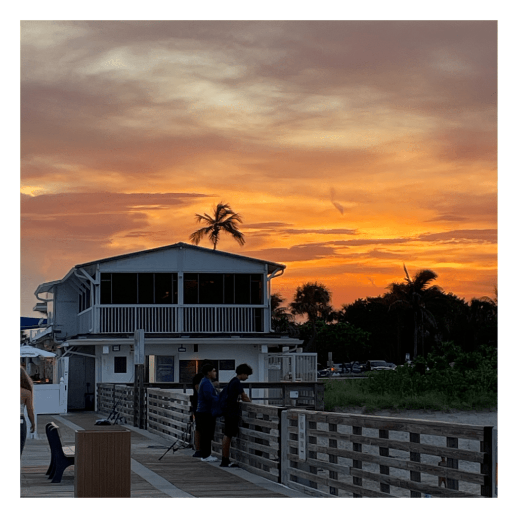 Abendstimmung am Pier