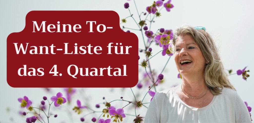 Meine To-Want-Liste für das 4. Quartal 2024