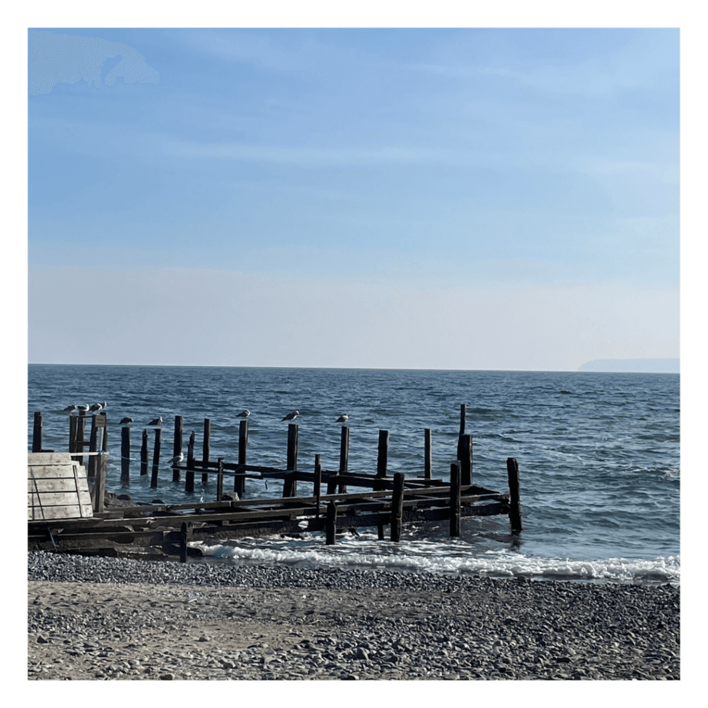 Strand im Fischerdörfchen Vitt