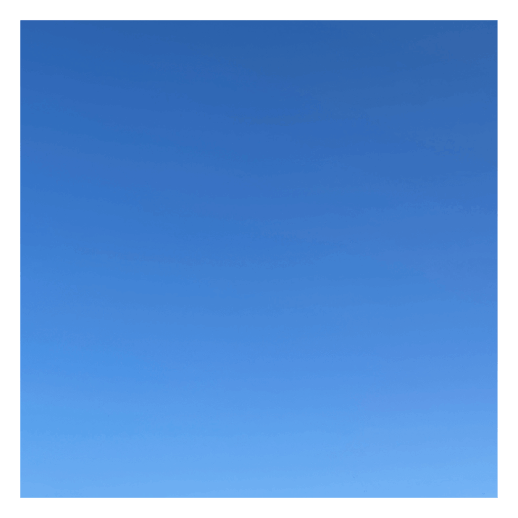 Endlich blauer Himmel