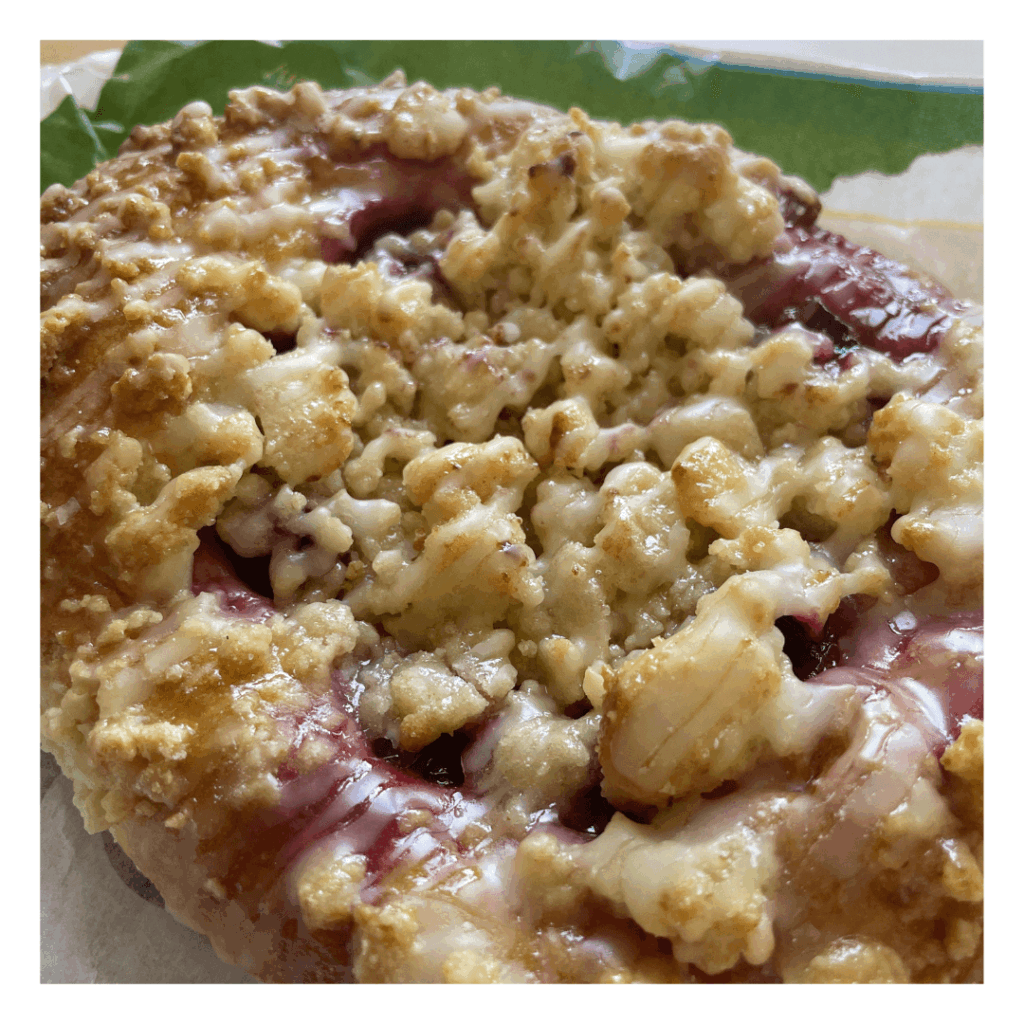 Frühstück Kirschstreusel