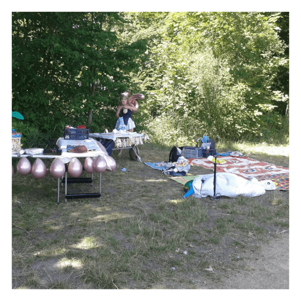 Vorbereitung der Location