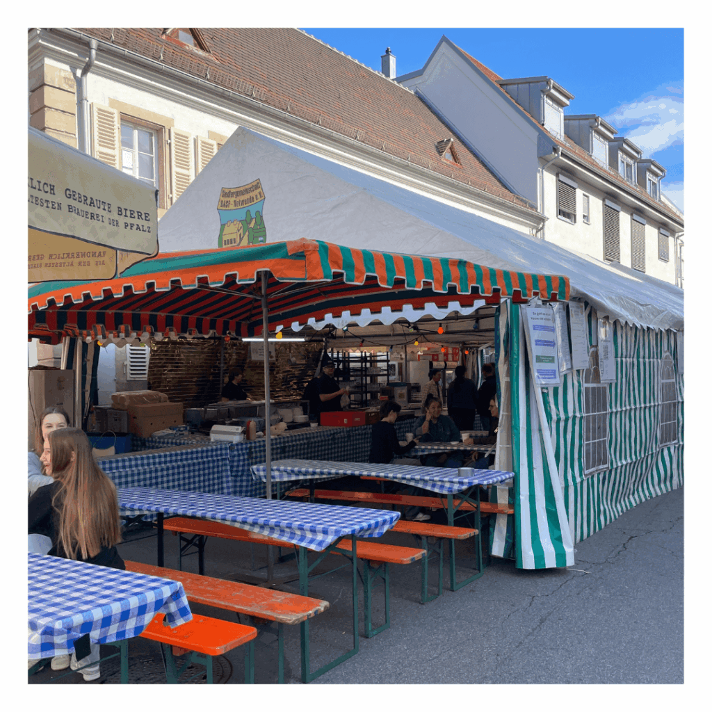 Oggersheimer Strassenkerwe - Siedlerzelt