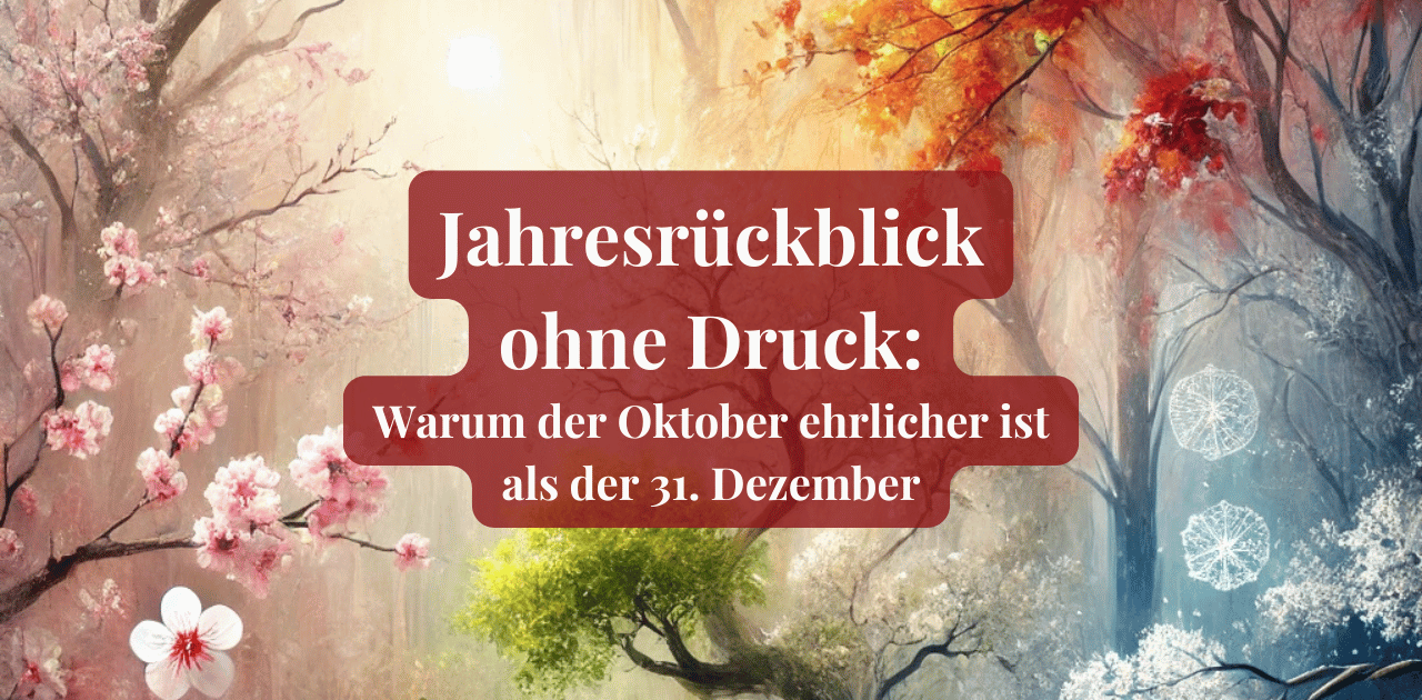 Du betrachtest gerade Jahresrückblick ohne Druck